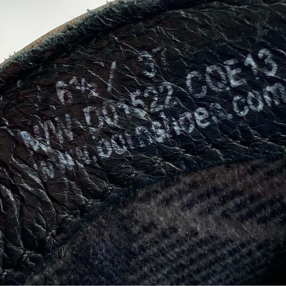 Born Womens Shoes Short Leather Western Boots Sz 6.5 Green Tan Taupe Heeled Boho - Picture 10 of 13